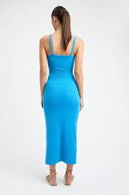 Kookai Dayton Dress in Blue WMIYHire