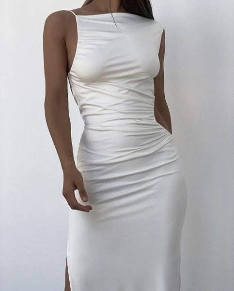 Effie Kats Rae Gown in White