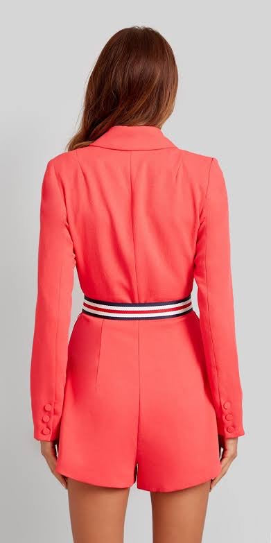 Kookai red blazer best sale