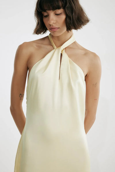 BUY: Josephine HJ x NA-KD Twist Midi Off White