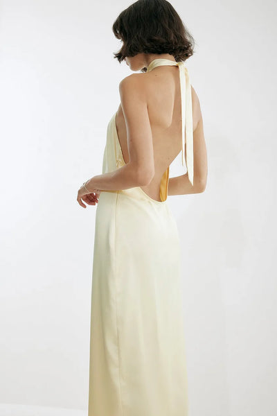 BUY: Josephine HJ x NA-KD Twist Midi Off White